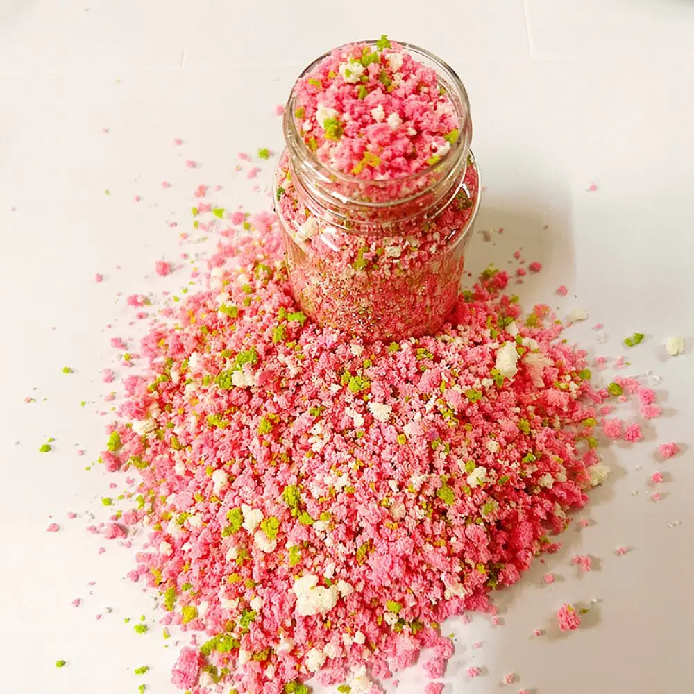 Miniature Scenery Tree Powder For Sand Table Layout Artificial Vegetation Grass Decoration Professional Crafting Supplies
