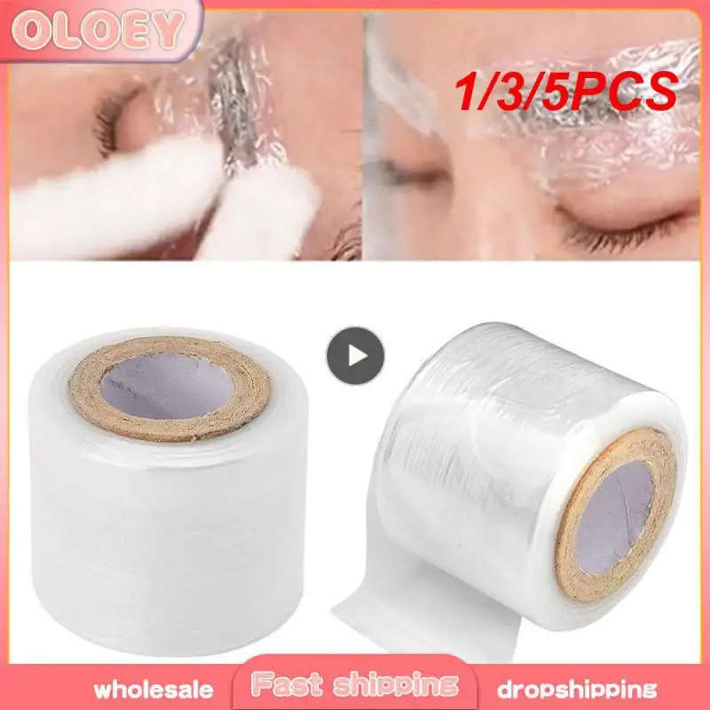 1/3/5PCS Cosmetic Tattoo Supplies Clear Plastic Wrap Convenient Durable Preservative Film Professional Reliable Permanent Makeup