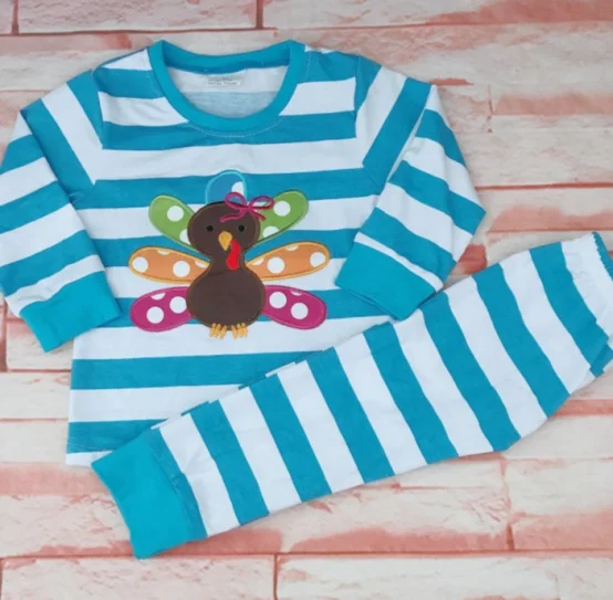Thanksgiving Baby long sleeve pajamas set