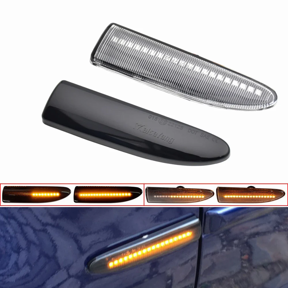 

Car Styling Turn Repeater Sequential Turn Signal For Jaguar X-Type 2002 2003 2004 2005 2006 2007 2008 2009 Light Blinker Lamp