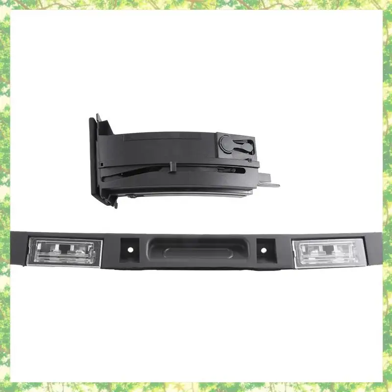 

T84C-For BMW X3 E83 2004-2010 Car Rear Trunk Lid Grip Assembly With Key Button + Dashboard Water Cup Holder (LHD) Accessories