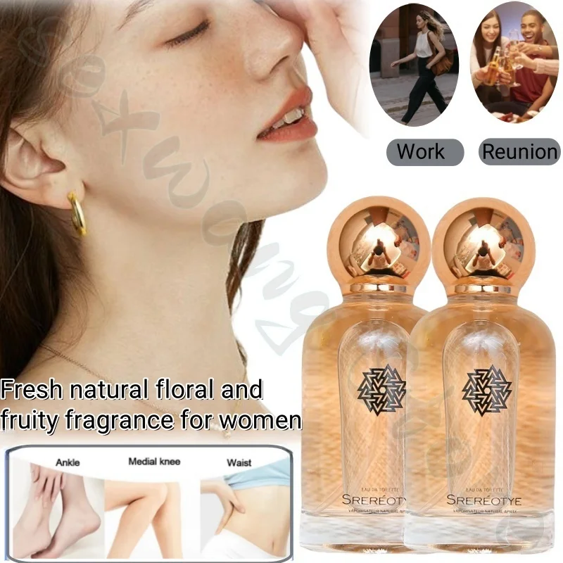 

Classic women's perfume enhances charm, long-lasting fragrance, fresh, elegant, sweet, natural floral and fruity fragrance 30ml