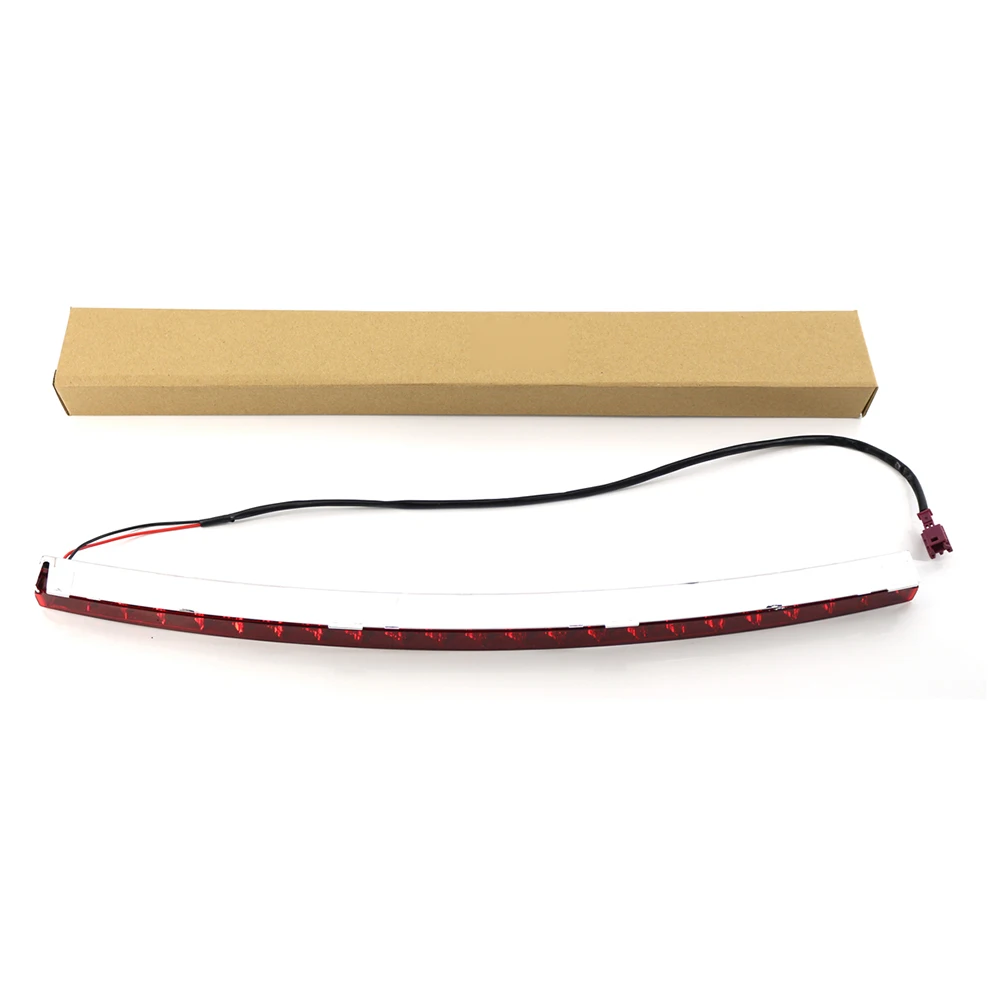For Rear Collision Avoidance Red High Mount Stop Lamp Easy Installation Brake Light Red Lens Cover Direct Fit Replacement