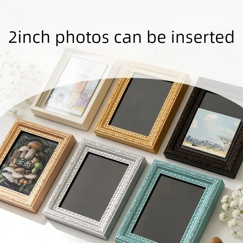 1PC 3D Stereo DIY Fridge Magnets Mini 2 Inch Photo Frame Magnetic Stickers Cartoon Star Decorative Accessories