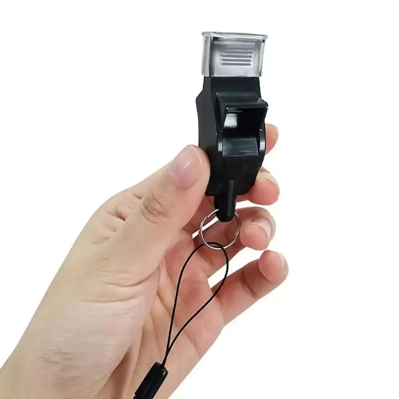 Sports Dolphin Whistle Seedless Plastic Loud Clear Sound Whistle for Basketball Referee Match Training Use