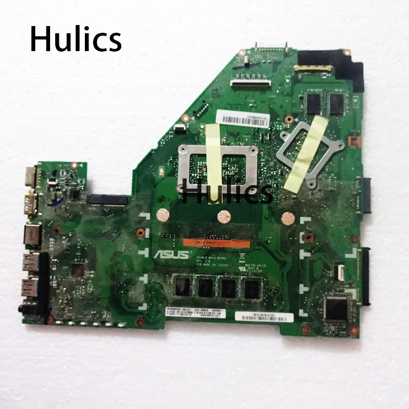 Hulics Used X550LN Laptop Motherboard For ASUS X550 X550L X550LD N15S-GT-S-A2 Mainboard SR16Z I7-4500U 4GB RAM Main Board