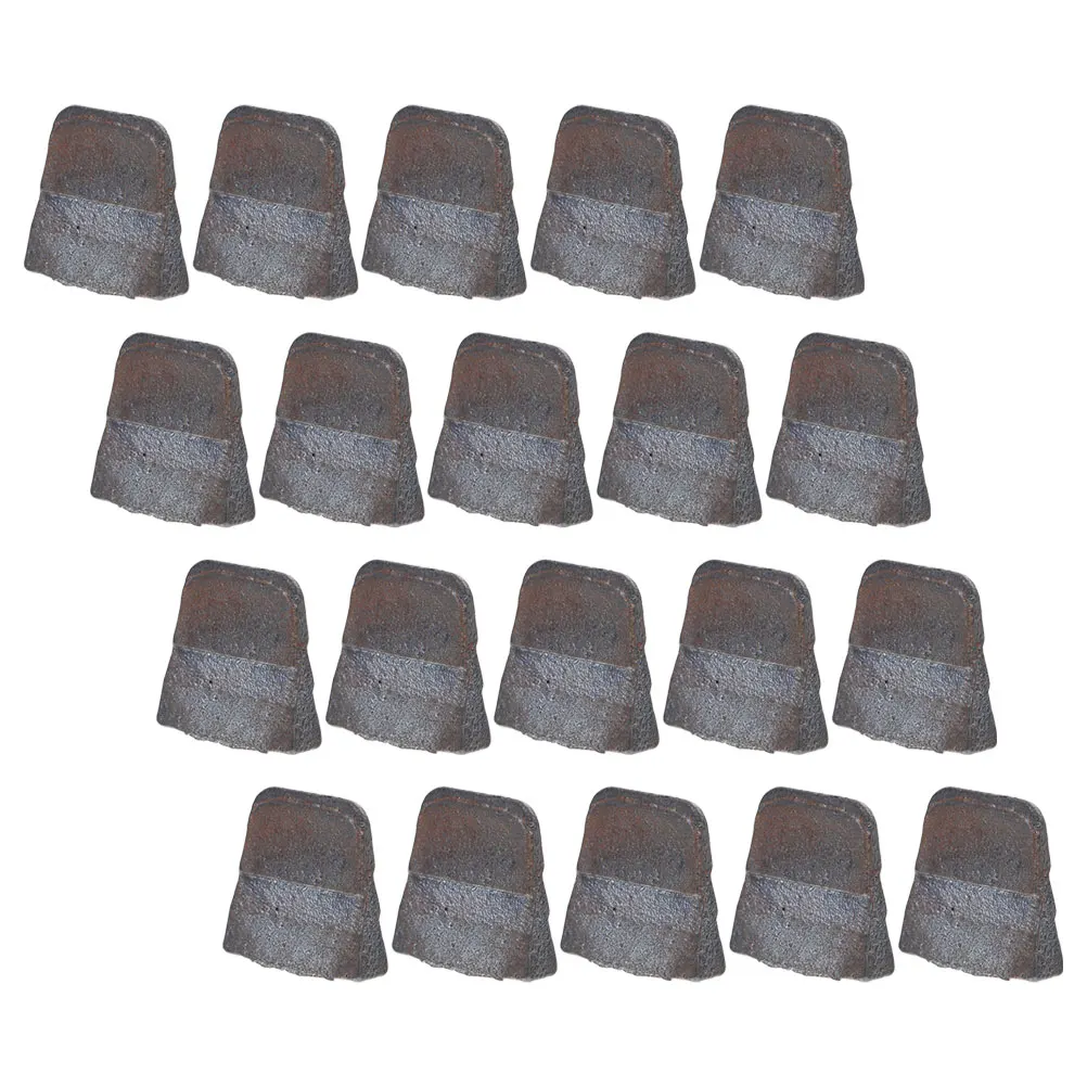 

20pcs Fixed Durable Metal Replacement Wedges For Hammer Farm Tool Handle Taper Installation Reinforcement Hardware