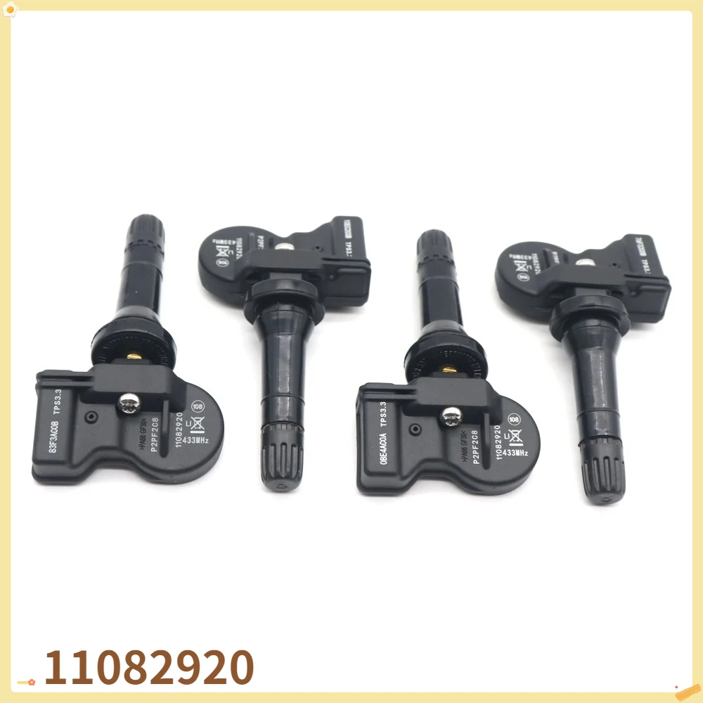 1/4pcs NEW TPMS Tire Pressure Monitoring Sensor 11082920 433Mhz For MG 4 MG4 EV MULAN Cyberster For IM LS7 LS6 L7 L6 SAIC H5