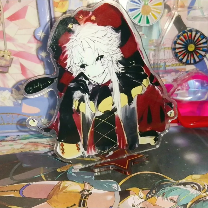 Новая акриловая фигурка Пьеро ручной работы: необычный цирковой декор для рабочего стола, украшение, подарок для друзей, фанатов аниме, декор для дома