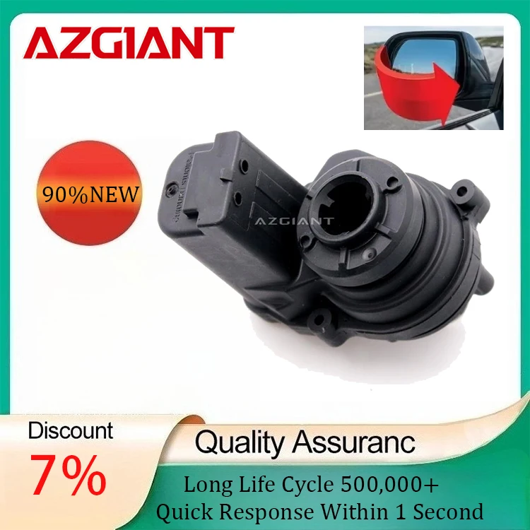 

AZGIANT Car Rearview Mirror Fold Motor Assembly For MG Cyberster Peugeot E-208 Partner X7 Roewe Left/Right Side Car Mirror A