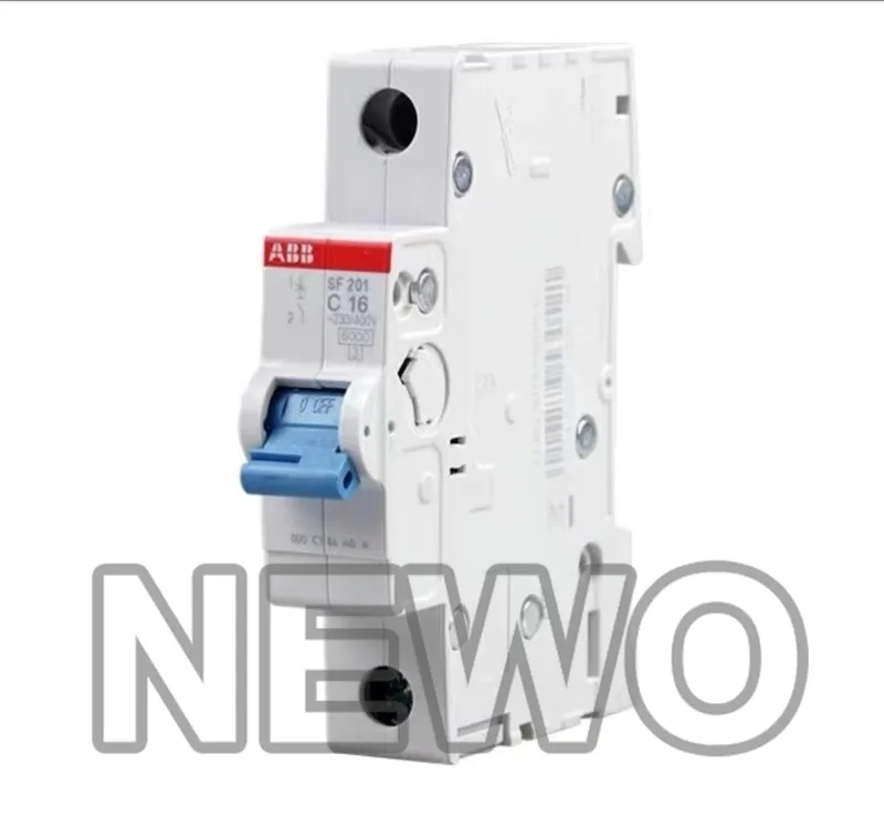 Original ABB Miniature Circuit Breaker SF200 Series C Type 1P 2P 3P 4P 2A 4A 6A 10A 16A 20A 25A 32A 40A 50A 63A