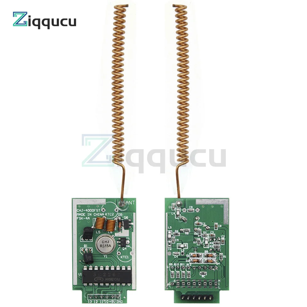 433MHz High Power Wireless Transmitter Module FST4000m Wireless Transmitter TTL Level Remote Control Access Control System