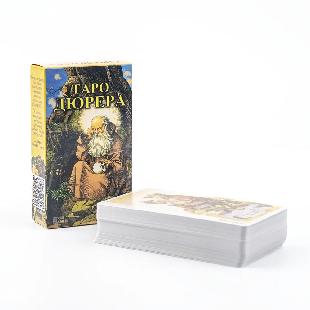 Russian Version ТАРО ДЮРЕРА Tarot Durera card 78pcs Family Party Entertainment Board Games Witch Divination Game Oracle Decks