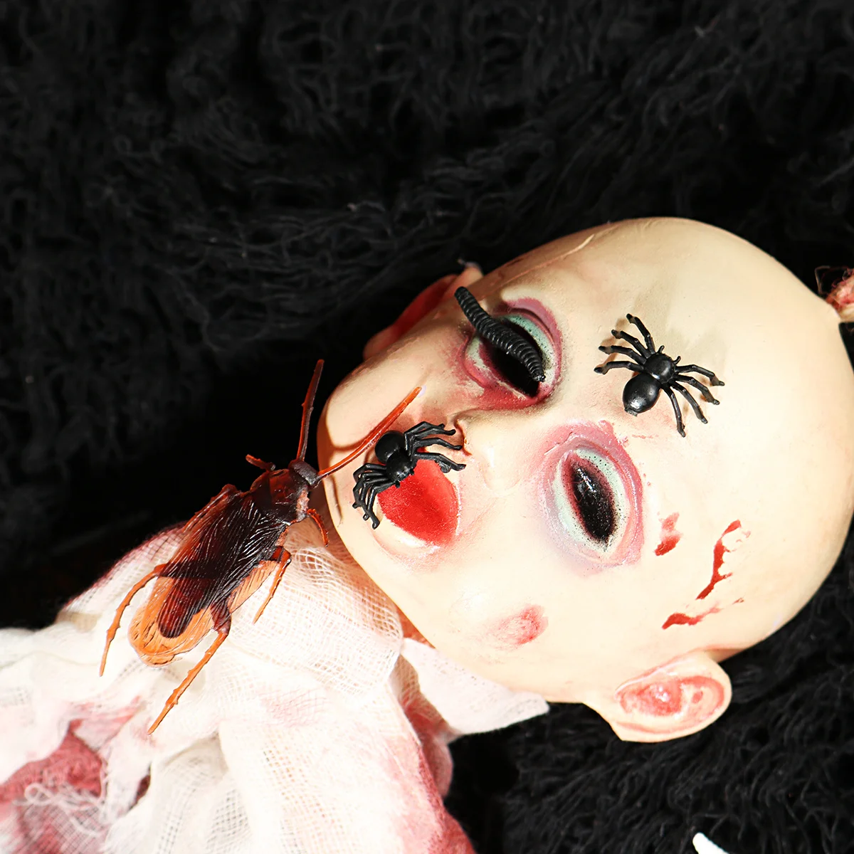 

169Pcs Realistic Simulated Insects Halloween Prank Figures for Party Props Children Education and Fun Halloween Realistic