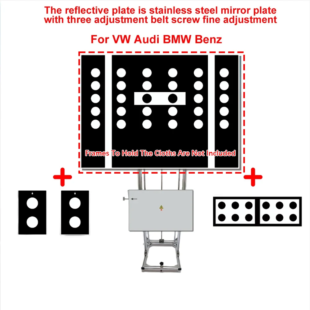 Suitable For VW Audi Radar Calibration Tool Acc Radar Reflector ADAS Calibration Tool Acc Calibration Equipment