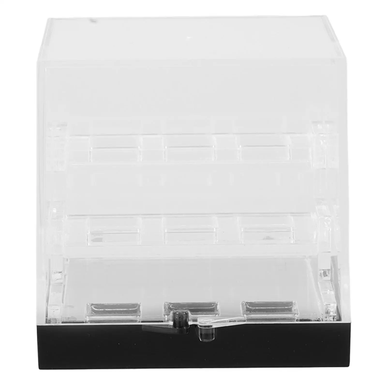 

Display Case Clear Acrylic Boxes Coin Storage for Collectors Black Coins Jewelry