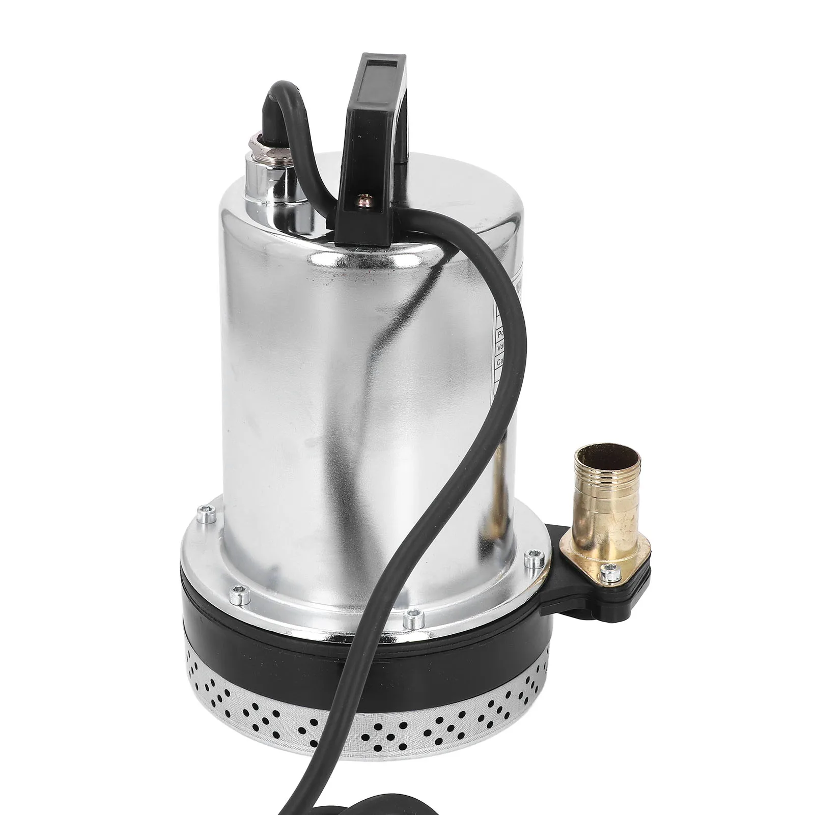 DC-Tauchpumpe, 180 W, 8 m Hub, 1 Zoll Auslass, Edelstahlgehäuse, Kupfermotor, Brunnenpumpe für Gartenteich, Pool, DC12 V
