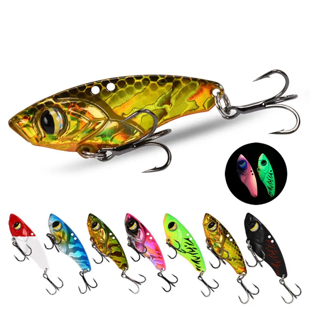 

2023 Vib Fishing Lures 5g/7g/10g/14g 3d Eyes Multi-color Fishing Jigs Hard Bait For Freshwater Seawater