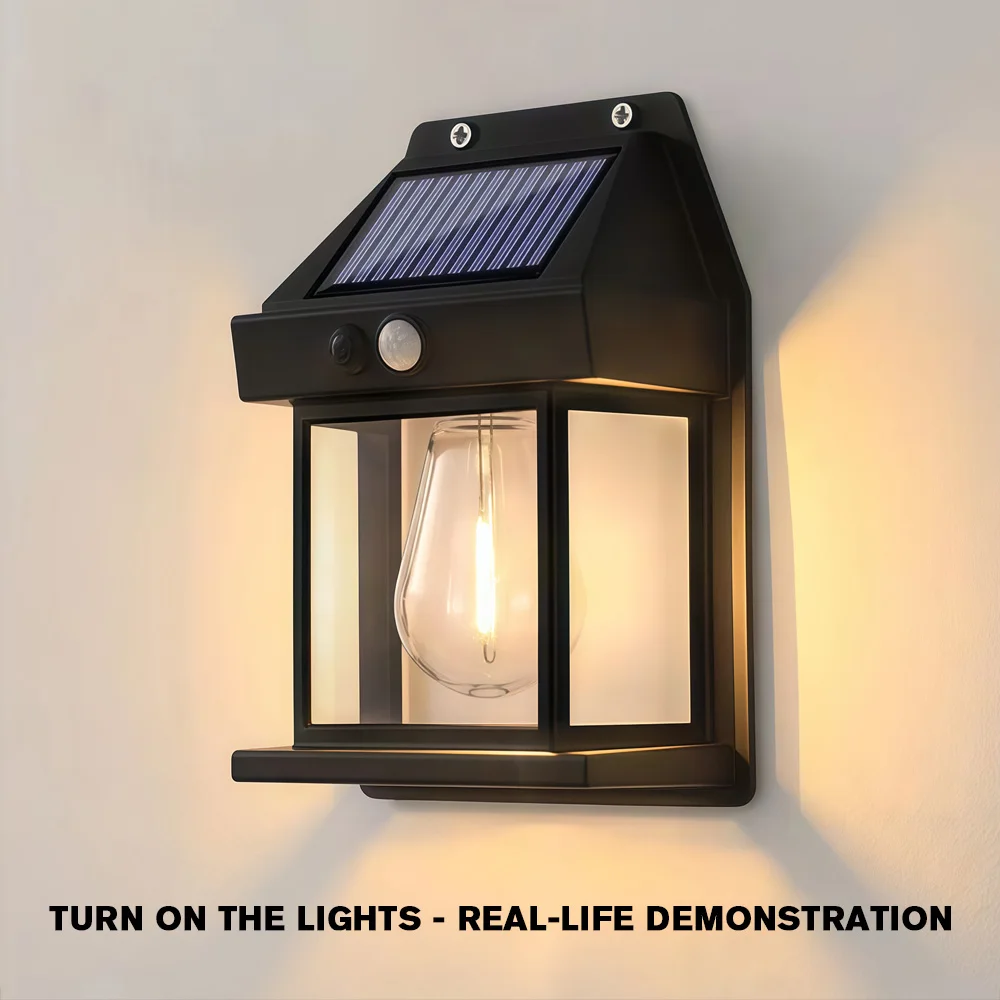 

Powerful Solar Wall Light Outdoor Waterproof LED Lamp Sensor Solar Energy Wall Lantern LED Decoration Light for House Garden