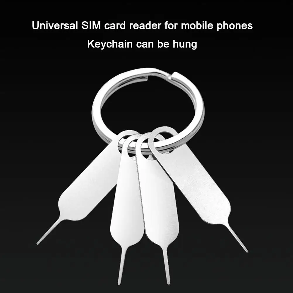 Card Retrieval Needle Android SIM Apple Phone Mobile All Card Steel Reader Keychain Hardened Universal G5Z0