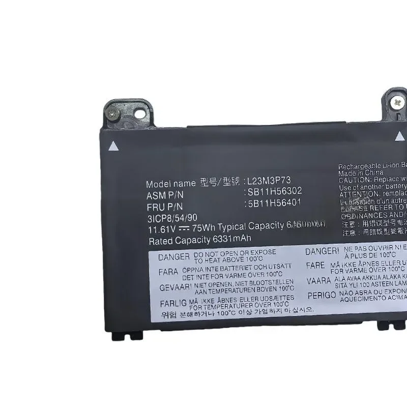 [NEW] for L23D3P73 L23L3P73 L23M3P73 L23C3P73 Battery for ThinkPad P14s P16s T14p Laptop Li-ion