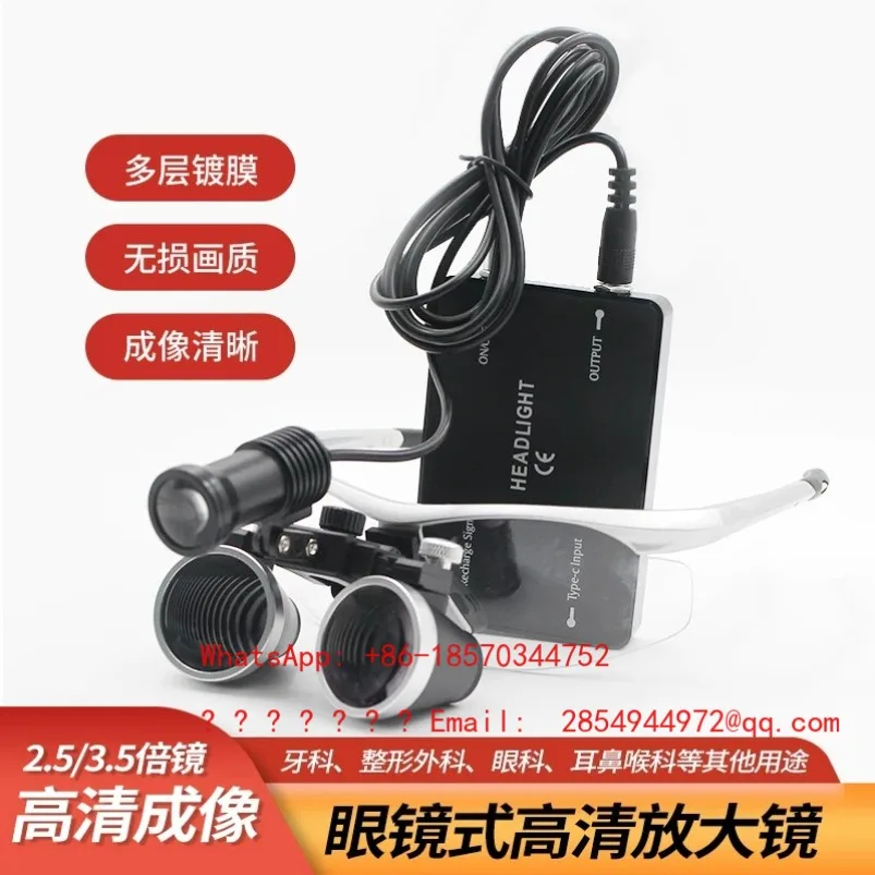 dental-magnifying-glass-glasses-type-myopia-available-facial-features-surgery-medical-aesthetic-examination-headlamp