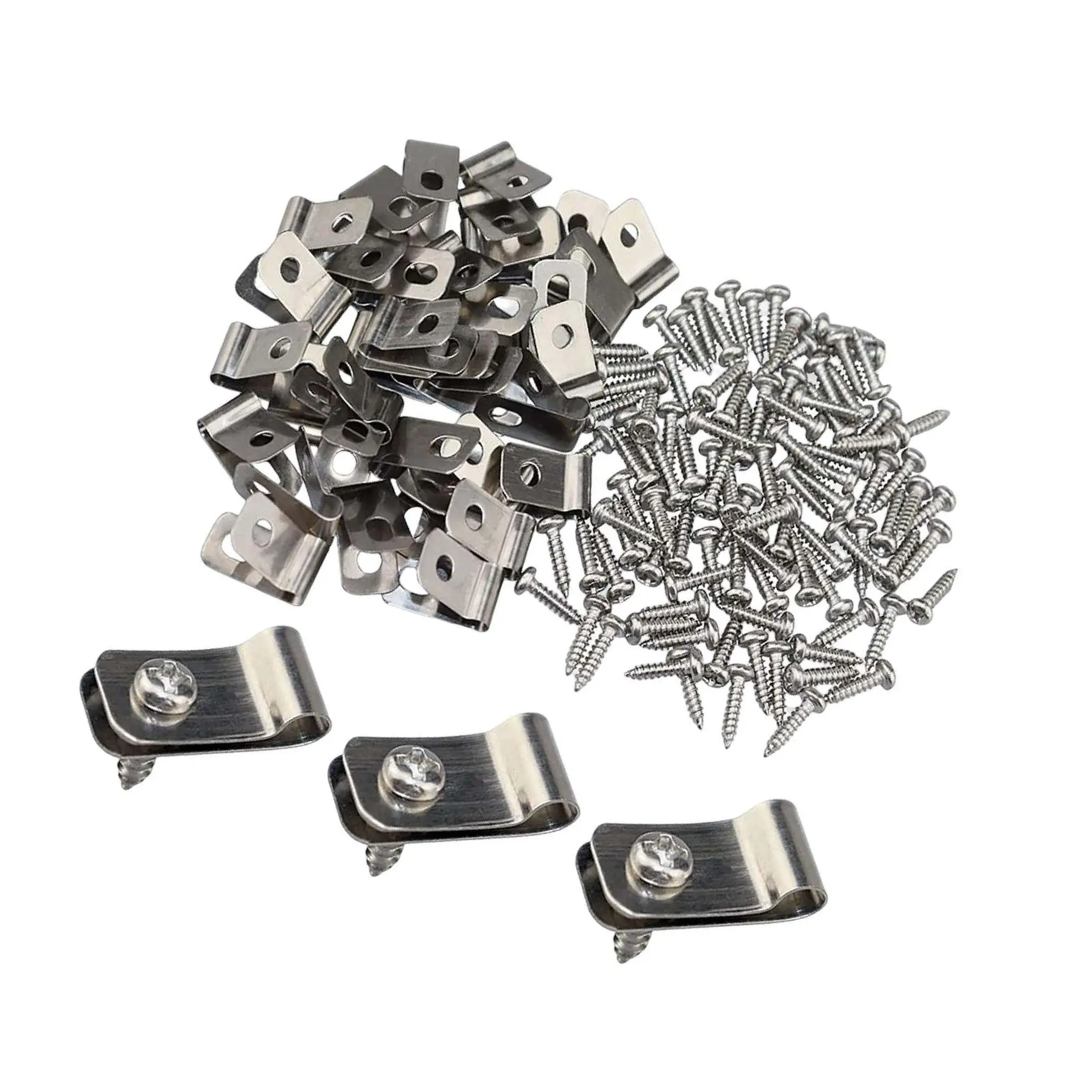 

Fencing Mounting Clips Portable Durable Bundler Cord Holder for Agricultural 304 Stainless