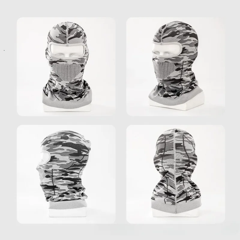الرجال النساء الطقس البارد الحراري وشاح الشتاء قبعة تزلج بالاكلافا قناع الوجه الكامل الدراجات الصيد رئيس غطاء الرقبة خوذة كاب