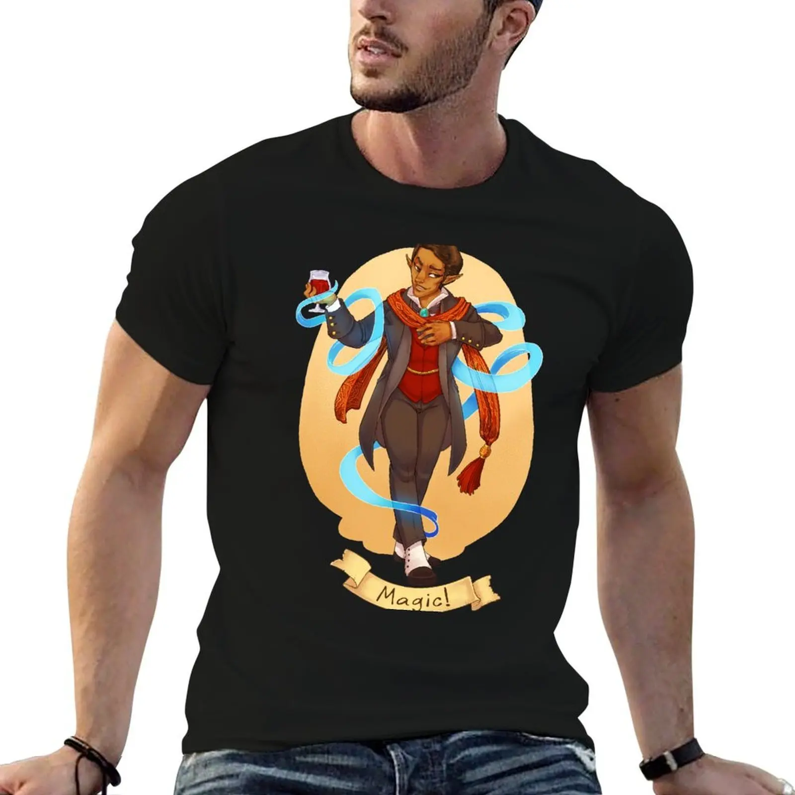 Magic!' T-Shirt funny t shirts man t shirt man luxury funny t shirts cotton T-shirt