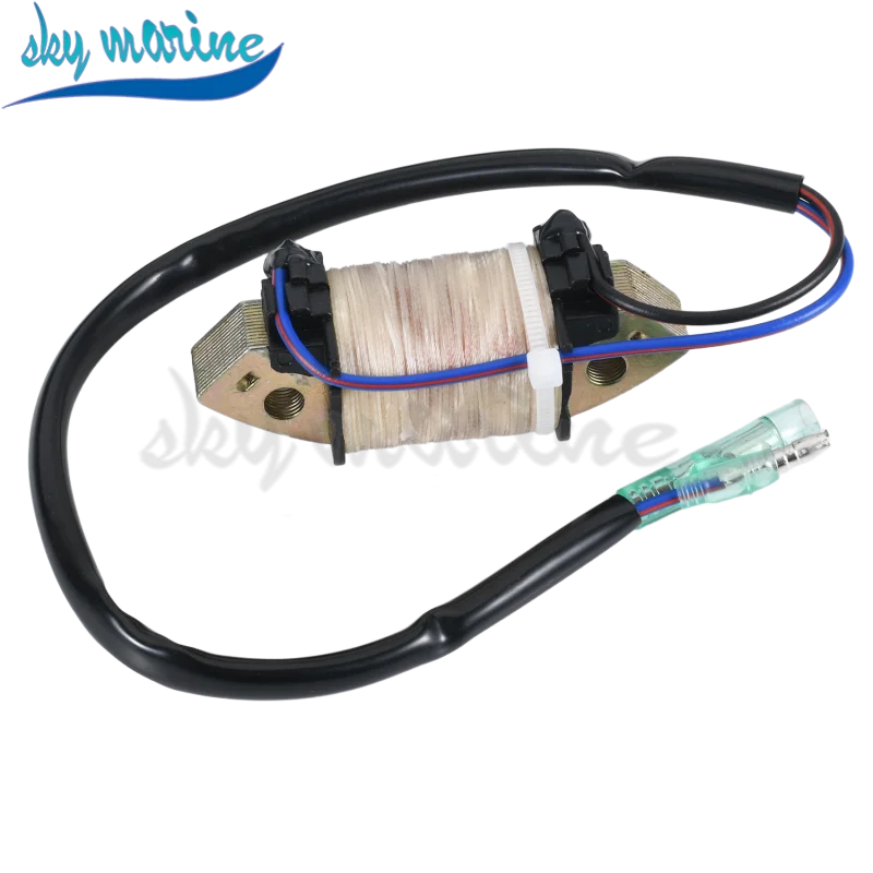 

Exciter Coil 3AA-06021-0 for Tohatsu 4-stroke 8HP 9.8HP MFS8A2 MFS8A3 MFS9.8A2 MFS9.8A2 3AA-06021 Outboard motor