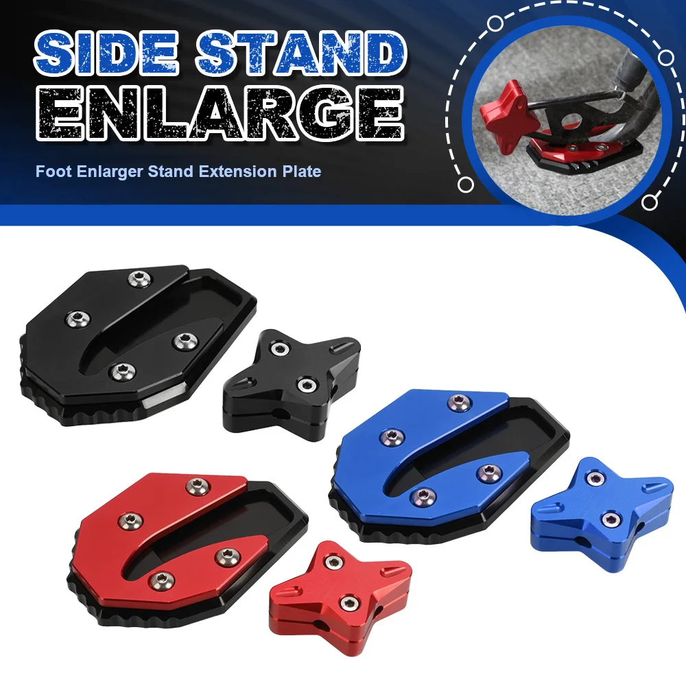 

FOR YAMAHA NMAX155 2015-2019 2020 2021 2022 2023 NMAX 125 Motorcycle Accessories Side Stand Enlarger Kickstand Enlarge Plate Pad