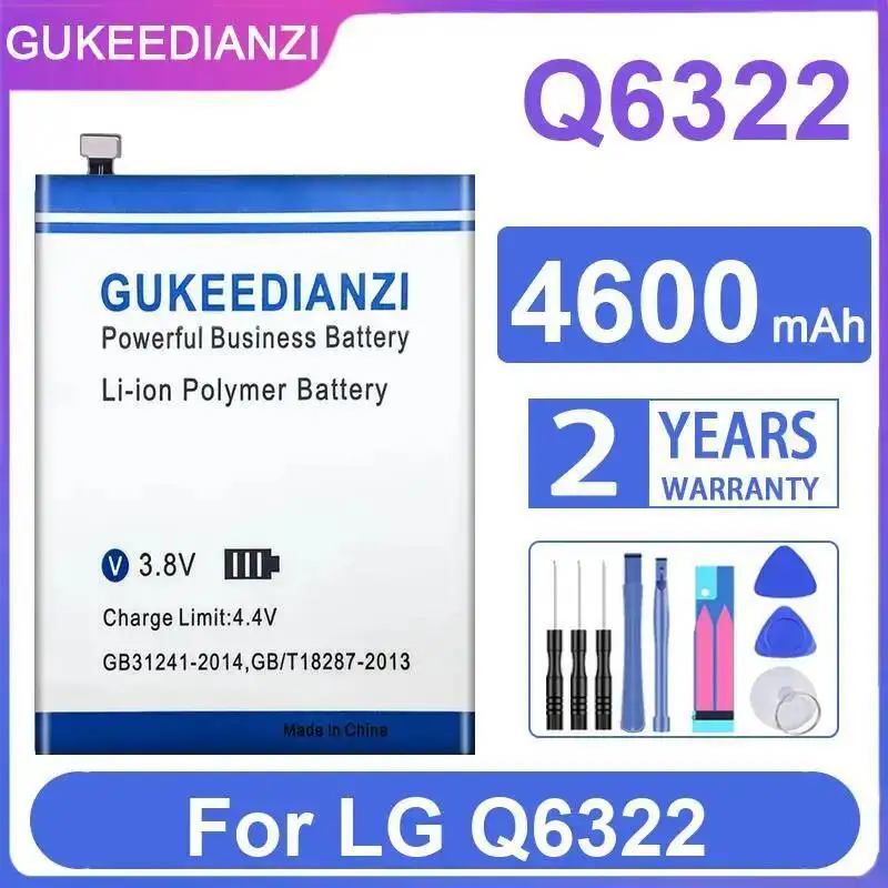 

For LG Q6322 Long-Lasting Performance Mobile Phone Battery 4600Mah