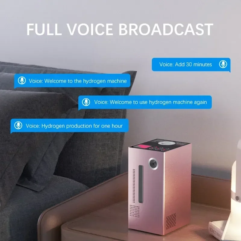 Top Quality Molecular Hydrogen Inhalation Machine 150ml Portable Hydrogen Inhaler Could Make Hydrogen Water Drinking