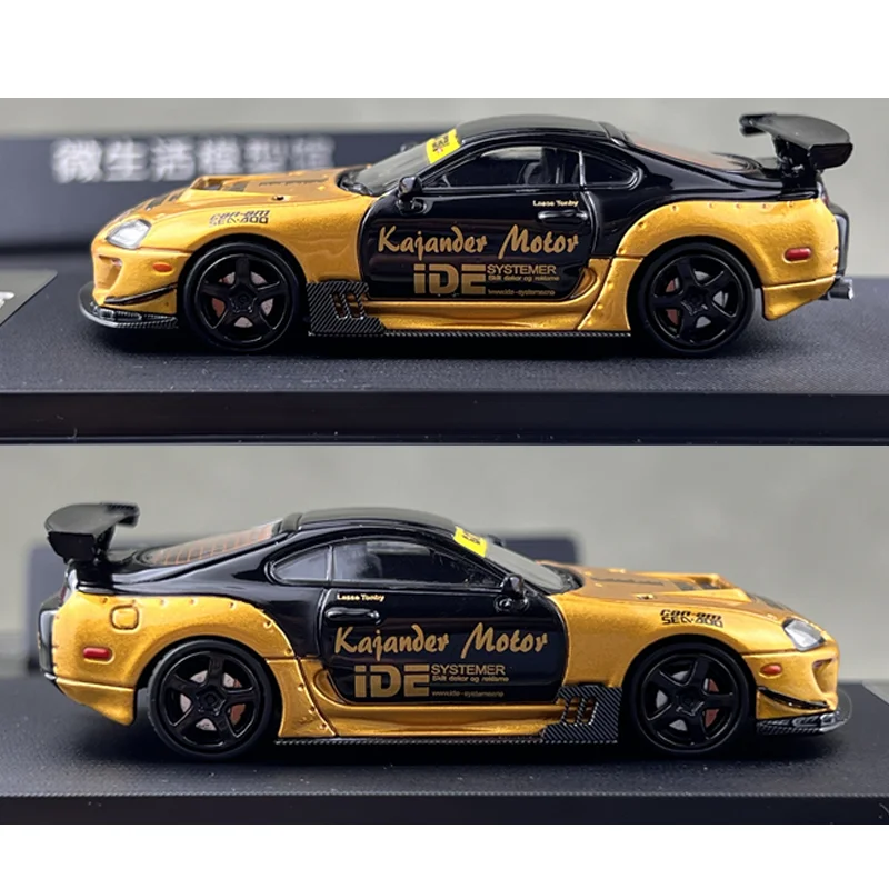 TM 1/64 Toyota Supra A80Z Art Work Limited Edition Twin Auto Pakket Legering Speelgoed Motor Diecast Metaal Model Gift