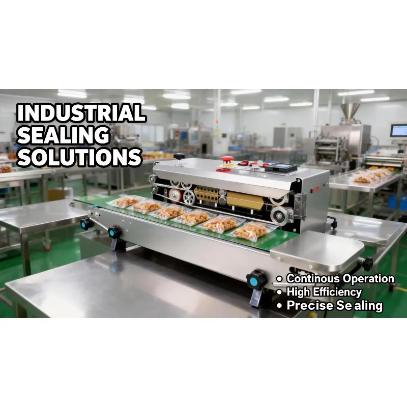 Continuous Band Sealer Machine Packaging, Printing & Supporting Equipment view 2