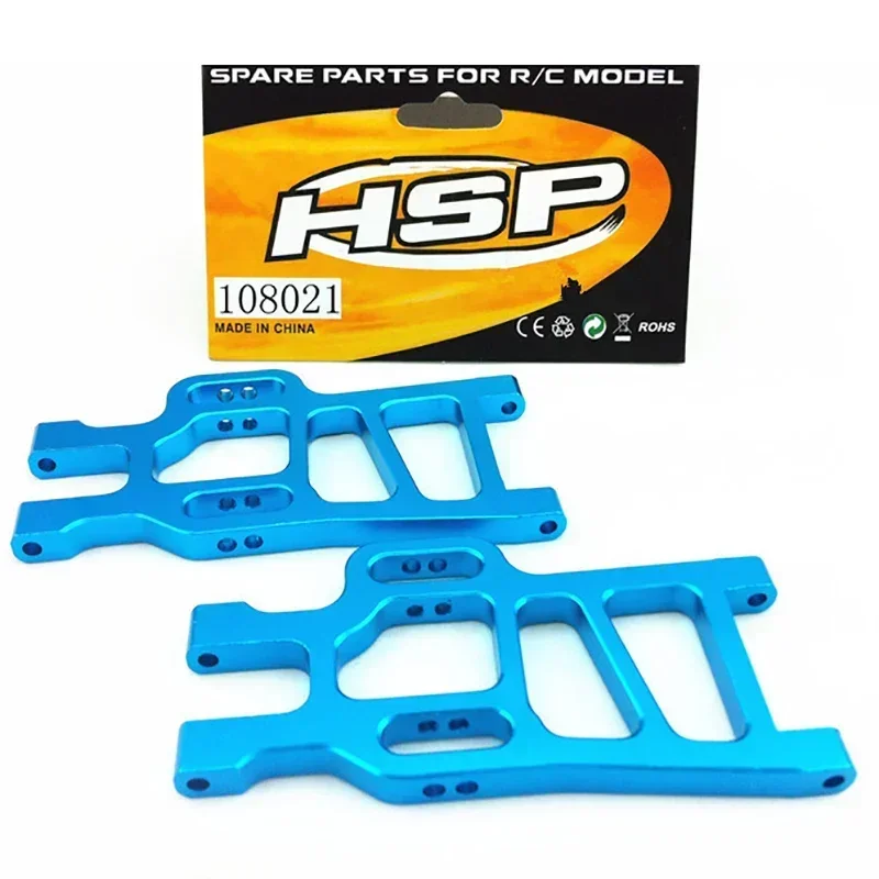 Aluminium Blauw Upgrade Onderdelen Pakket Truck Blauwe Onderdelen Voor HSP RC 1:10 94111 94108 Crawler Auto Monster RC Auto Accessoires