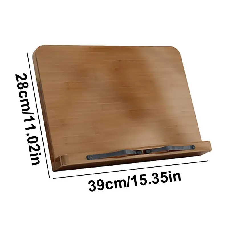 Buchhalter zum Lesen verstellbarer faltbarer Bücher ständer mit Seiten halter clips tragbare Klemm brett Staffelei Tischplatte für