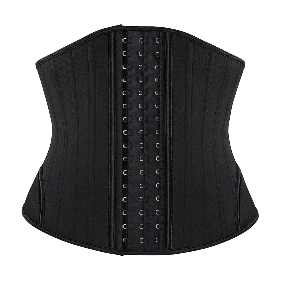 

Neoprene Waist Trainer Sport Girdle 23 Steel Bones Workout Hourglass Belt Cincher Trimmer