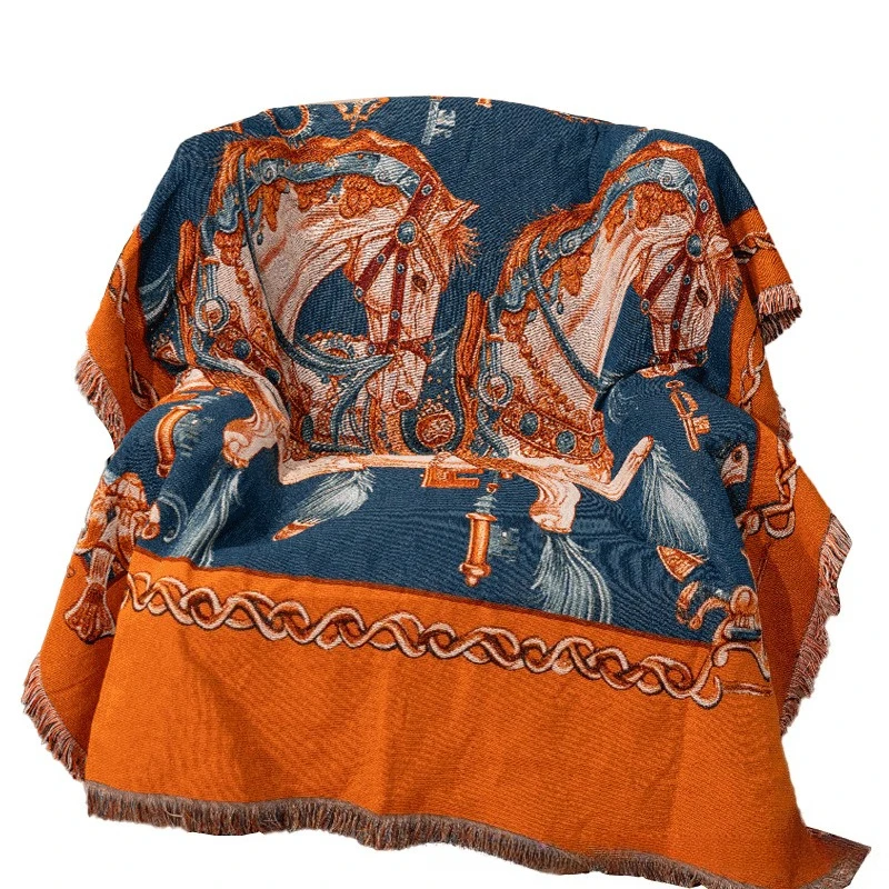 Tassel blanket, home creative daily comfort leisure blanket personalized nap blanket