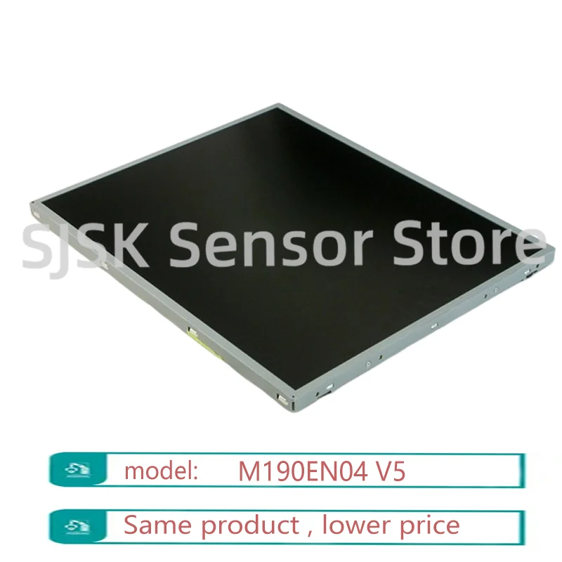 100% оригинальный 19-дюймовый дисплейный экран 1280×1024 SXGA 270cd/m² LVDS 30pin M190EN04 V5 M190EN04 V.5, протестированная ЖК-панель