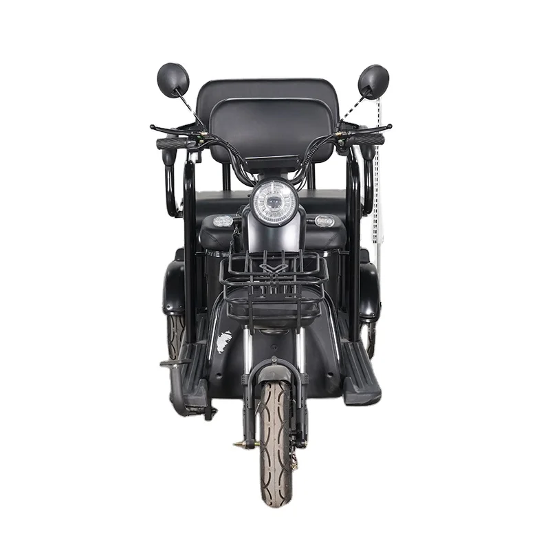600W 48V 20Ah Passageiro de 3 rodas elétrico com novo triciclo elétrico de bateria de energia