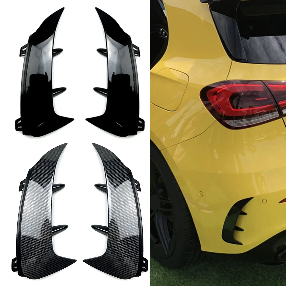 

Car Rear Bumper Spoiler Splitter Trim High Quality For Mercedes For A-Class W177 A200 A220 Easy Installation Car Accessories