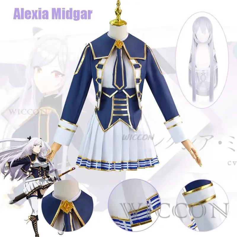 

Costume Anime The Eminence in Shadow Alexia Midgar Cosplay Cosplay Alexia Midgar Uniform Full Set Halloween Christmas Party