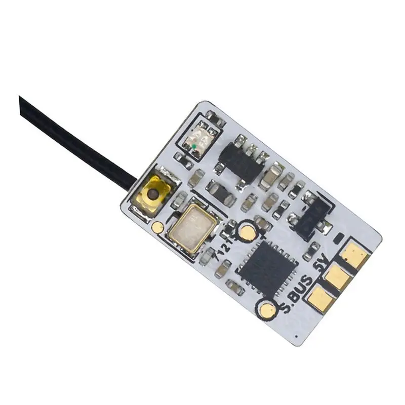 B78B-X-BOSS RX2A PRO 2.4G Mini Receiver For AFHDS 2A Flysky FS-I6 FS-I6S FS-TM8 RC Radio Transmitter/SBUS Output Mini Volume
