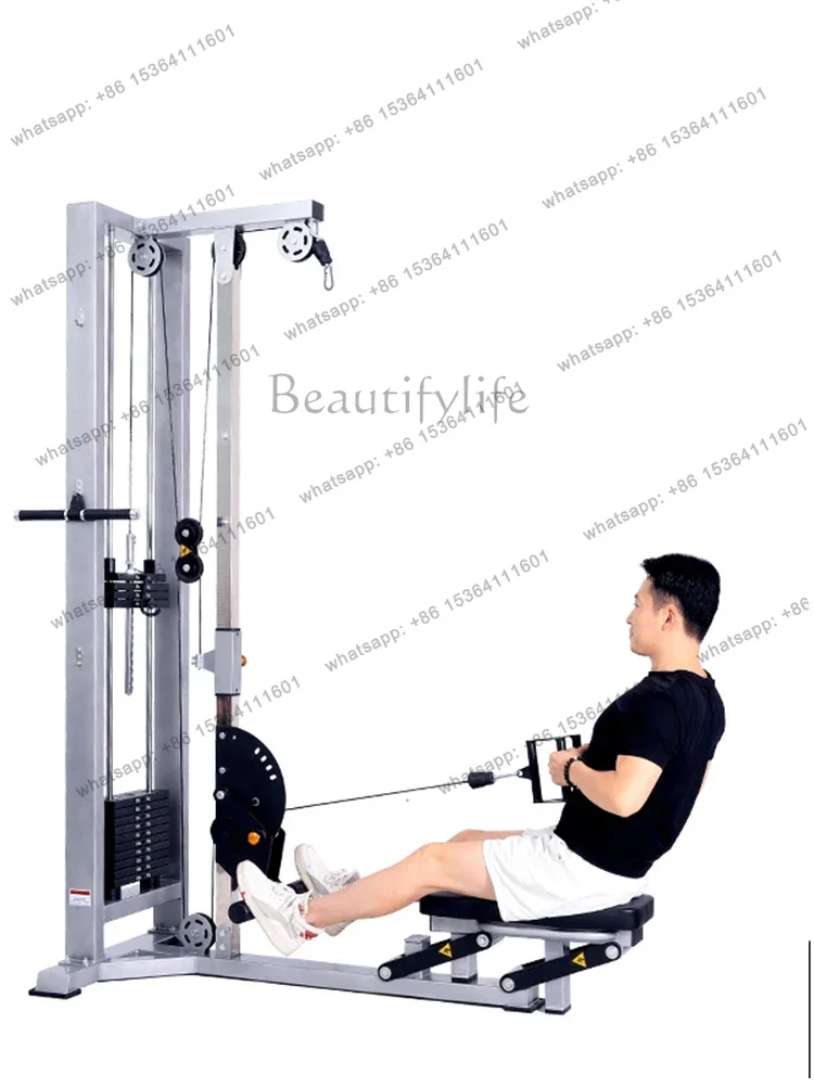 FG   Pull-down Trainer High And Pull All-in-one Machine Gym Commercial High And Low Pull Back Training Back Strength Equipment