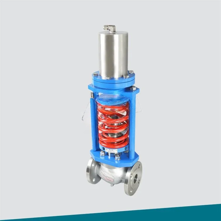 Bellows Self-operated Control Valve Stainless Steel Head, Heat Transfer Oil Valve, Pneumatic Pressure Control Valve