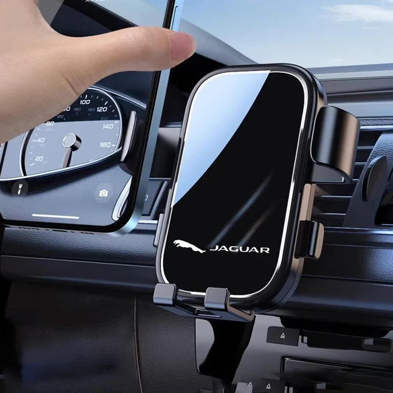 Auto Phone Holder Car Air Vent Clip Mount Mobile Phone Holder CellPhone Stand for Jaguar XE XF XJ F-Type F-Pace X XKR XEL F-PACE