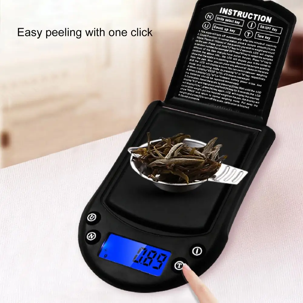 200g Portable High Accuracy Jewelry Scale Pocket 0.01g Gram Electronic Digital Scale