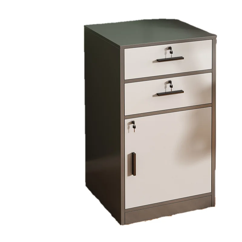 

Side cabinets, file cabinets, office storage cabinets, with locks under the table