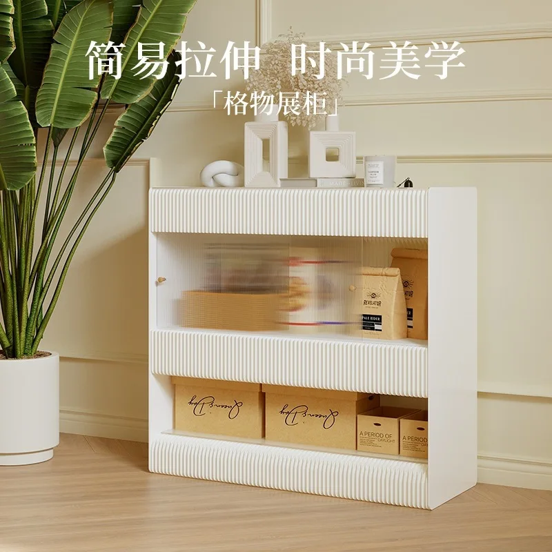 

Showcase Shelf Locker Side Cabinet Showcase Home Shelf Office Sliding Door